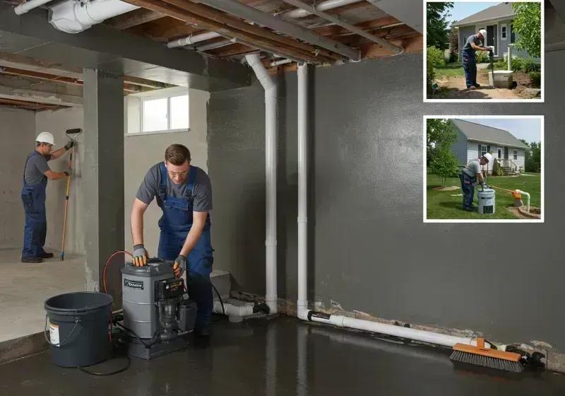 Basement Waterproofing and Flood Prevention process in Muhlenberg County, KY